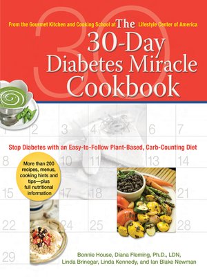 cover image of The 30-Day Diabetes Miracle Cookbook